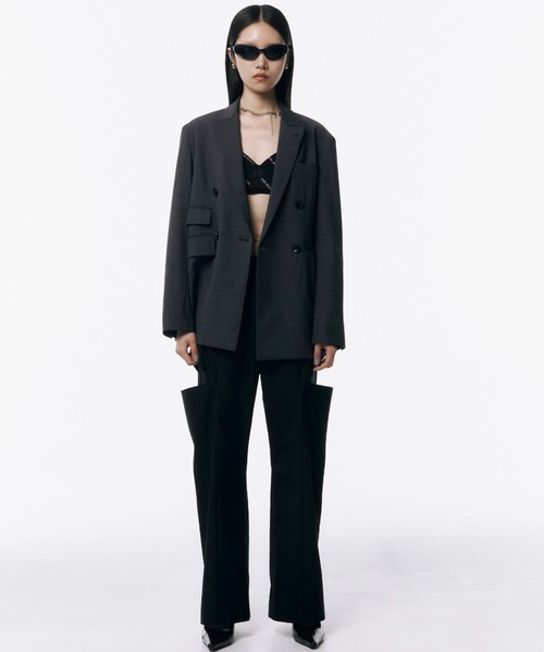 JOSE MOON SLIT SLIM PANTS/スリットスリムパンツ｜SLIT SLIM PANTS