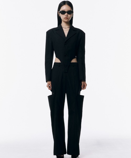SLIT SLIM PANTS/スリットスリムパンツ（スラックス）｜JOSE
