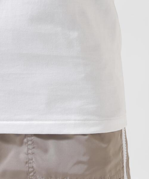 ATON(エイトン)の「ATON (エイトン) SUVIN 60/2 PERFECT S/S T-SHIRT(Tシャツ/カットソー・レディース・ブラック/ホワイト/キャメル/ホワイト系2・2)」の22枚目の写真