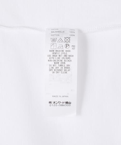 ATON（エイトン）の「ATON (エイトン) SUVIN 60/2 PERFECT S/S T-SHIRT/WOMENS（Tシャツ/カットソー・レディース・ブラック/ホワイト/キャメル/ホワイト系2/ブラウン・2）」の22枚目の写真