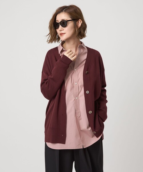 conte コットンロゴレギュラーカラーシャツ UNITED ARROWS｜<conte>コットン ロゴ レギュラーカラーシャツ