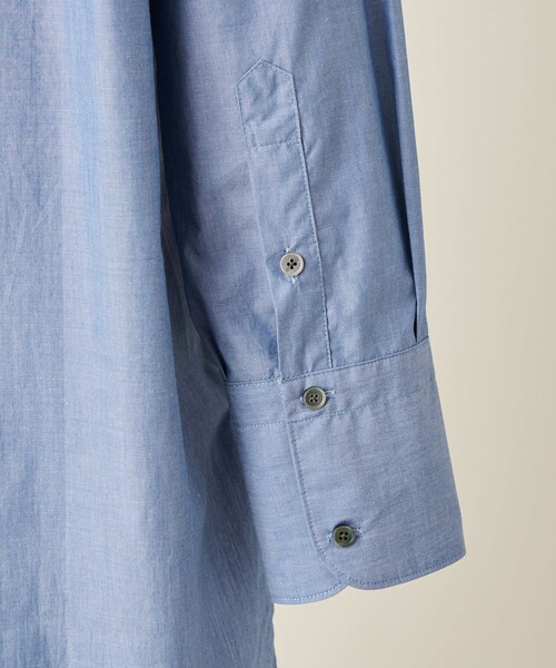 conte コットンロゴレギュラーカラーシャツ UNITED ARROWS｜<conte>コットン ロゴ レギュラーカラーシャツ