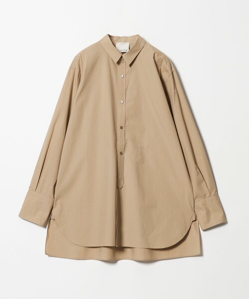 セール】＜conte＞コットン ロゴ レギュラーカラーシャツ（シャツ