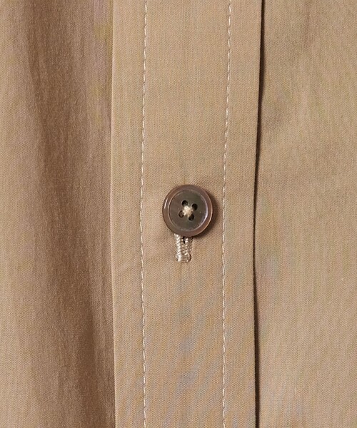 セール】＜conte＞コットン ロゴ レギュラーカラーシャツ（シャツ