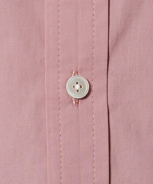 conte コットンロゴレギュラーカラーシャツ conte＞コットン ロゴ レギュラーカラーシャツ（シャツ/ブラウス