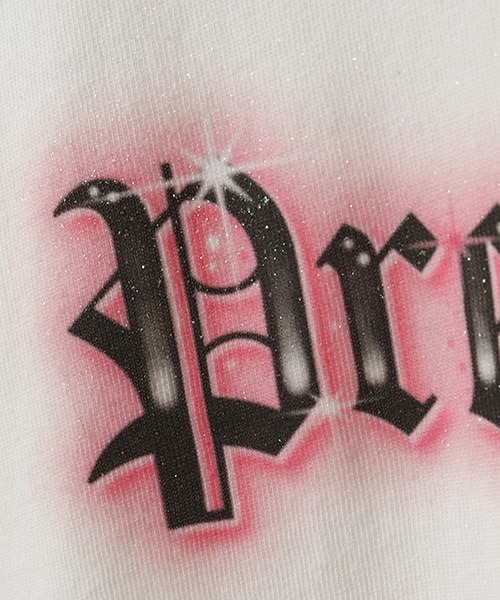 Candy Stripper（キャンディストリッパー）の「PRETTY THINGS Tシャツ（Tシャツ/カットソー・レディース・ライトブルー/ブラック/ピンク/オフホワイト・M/L/XL）」の10枚目の写真