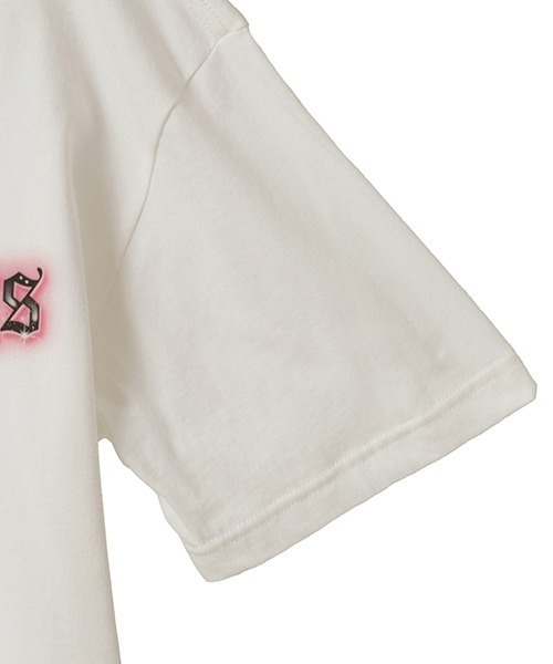 Candy Stripper（キャンディストリッパー）の「PRETTY THINGS Tシャツ（Tシャツ/カットソー・レディース・ライトブルー/ブラック/ピンク/オフホワイト・M/L/XL）」の7枚目の写真