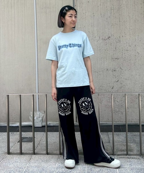 Candy Stripper（キャンディストリッパー）の「PRETTY THINGS Tシャツ（Tシャツ/カットソー・レディース・ライトブルー/ブラック/ピンク/オフホワイト・M/L/XL）」の21枚目の写真