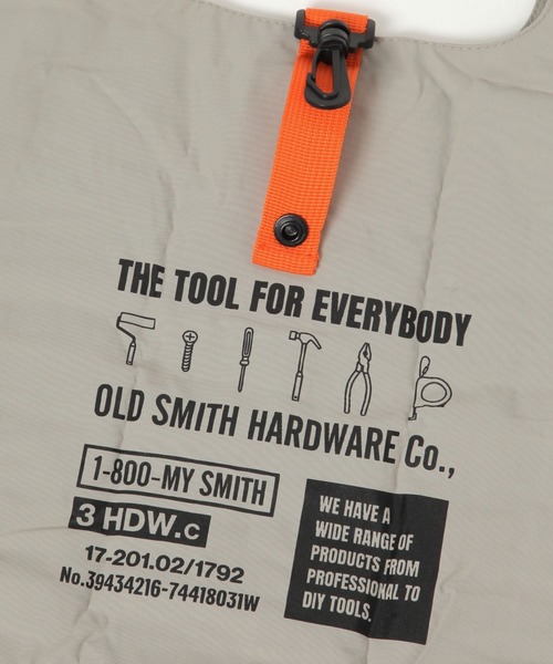 niko and...（ニコアンド）の「【OLD SMITH】コンビニバッグ/Ｓサイズ（エコバッグ/サブバッグ・レディース・オレンジ/ブラック/グレー・0）」の12枚目の写真