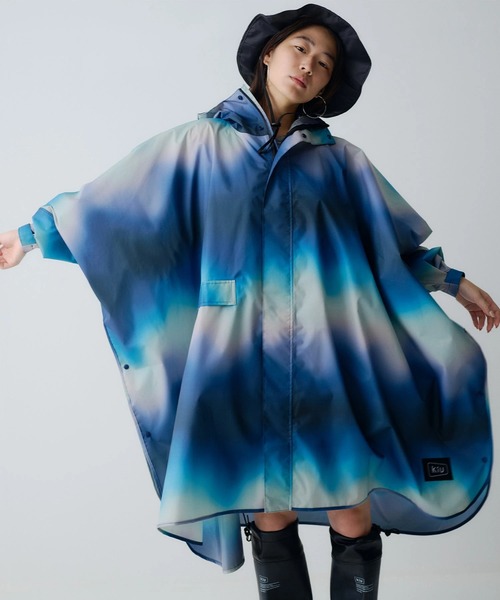 セール】KiU/キウ NEW STANDARD RAIN PONCHO 2ND（レインコート