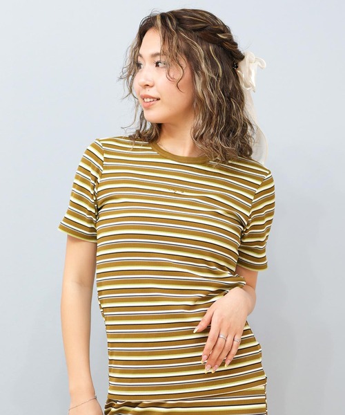 tシャツ UNGRID/アングリッド 水陸両用/UVケア/半袖ラッシュガード 250301 レディース Ungrid アングリッド レディース ラッシュガード カッティング T