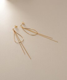 COCOSHNIK 「COCOSHNIK」 ピアス（両耳用） 00 シルバー