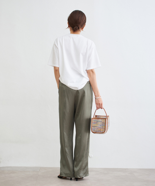【新品•未使用】【定価16500円】イエナ　IENAサテンパンツ サテンイージーパンツ（その他パンツ）｜IENA（イエナ）の