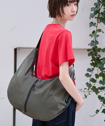 【Ampersand /アンパサンド】Zip shoulder bag/ジップショルダーバッグ/ナイロン/ショルダー/大容量/ユニセックス【WEB限定】