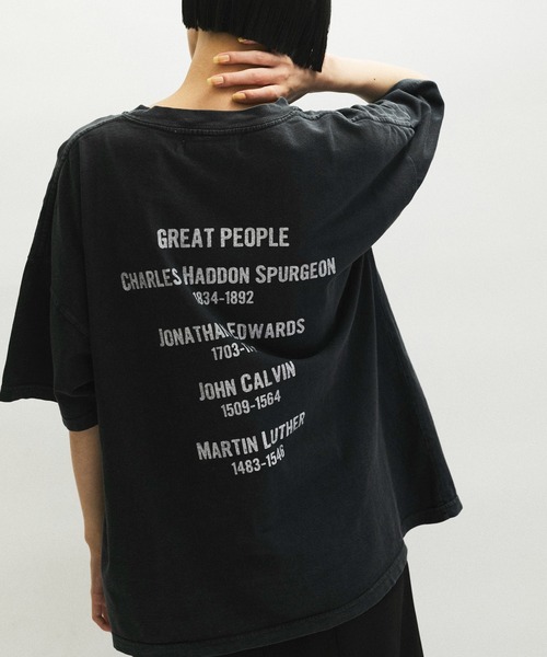 REMI RELIEF（レミ レリーフ）】GREAT PEOPLE TEE（Tシャツ