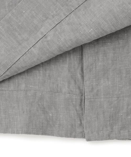 MARGARET HOWELL(マーガレットハウエル)の「YARN DYED LINEN(ワンピース・レディース・グレー/ネイビー・2/1)」の16枚目の写真