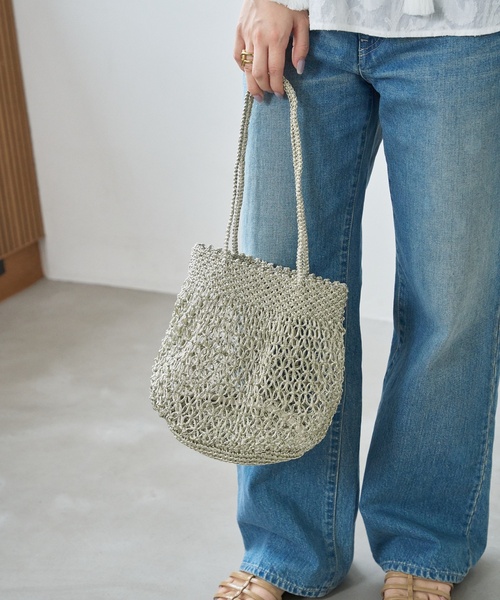 The Bagmati（ザバグマティ）の「《追加》BAGMATI/バグマティ METALICバッグ（ハンドバッグ・レディース・シルバー/ゴールド/ブラック・FREE）」の3枚目の写真