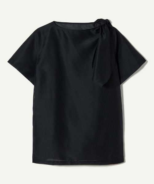 leinwande（ラインヴァンド）の「【leinwande】Ribbon Organdy Mini Dress（ワンピース・レディース・ブラック/グリーン・ONE SIZE）」の14枚目の写真