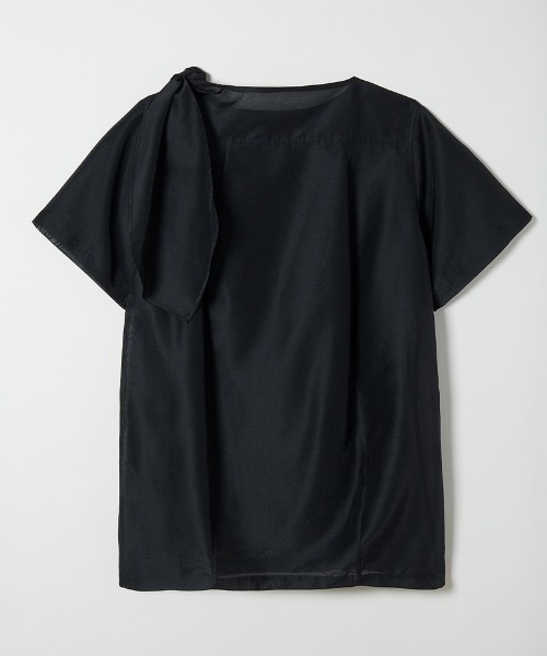 leinwande（ラインヴァンド）の「【leinwande】Ribbon Organdy Mini Dress（ワンピース・レディース・ブラック/グリーン・ONE SIZE）」の13枚目の写真