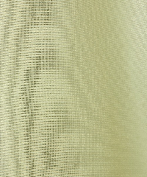leinwande（ラインヴァンド）の「【leinwande】Ribbon Organdy Mini Dress（ワンピース・レディース・ブラック/グリーン・ONE SIZE）」の3枚目の写真