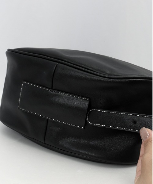 Legato Largo（レガートラルゴ）の「Legato Largo ルナバッグ 2WAY A4ショルダー LG-V0092（ショルダーバッグ・レディース・ダークグリーン/ブラック・FREE）」の8枚目の写真