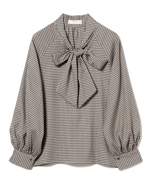 B:MING by BEAMS（ビーミングバイビームス）の「ボウタイ ブラウス（S～M）（シャツ/ブラウス・レディース・その他1/ブラック/その他/オフホワイト・SMALL/MEDIUM）」の12枚目の写真