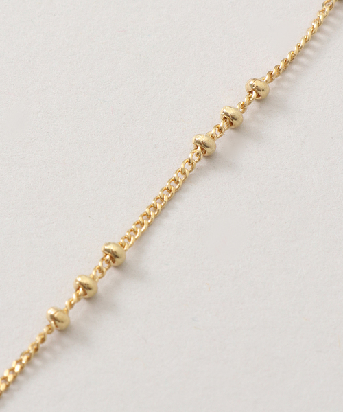 JOURNAL STANDARD relume（ジャーナルスタンダード　レリューム）の「《WEB限定追加3》RELUME ツブツブネックレス（ネックレス・レディース・ゴールド・FREE）」の8枚目の写真