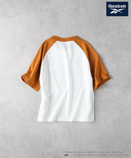 Right-on(ライトオン)の「Reebok(リーボック)【キッズ】ラグランTシャツ(Tシャツ/カットソー・キッズ・オレンジ/ホワイト/ブラック・140/150/160/130)」の18枚目の写真