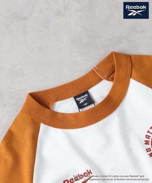 Right-on(ライトオン)の「Reebok(リーボック)【キッズ】ラグランTシャツ(Tシャツ/カットソー・キッズ・オレンジ/ホワイト/ブラック・140/150/160/130)」の21枚目の写真