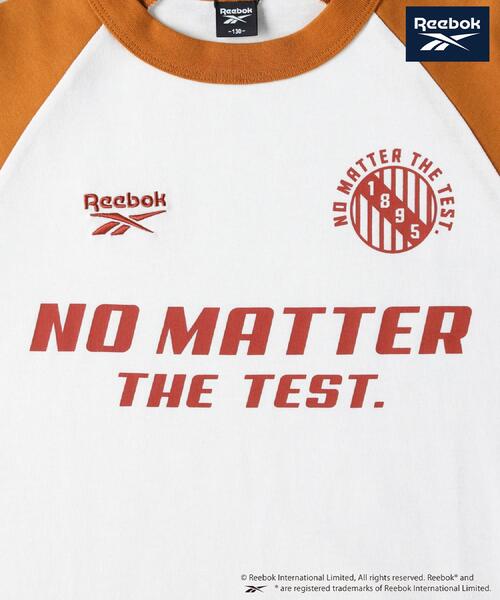 Right-on(ライトオン)の「Reebok(リーボック)【キッズ】ラグランTシャツ(Tシャツ/カットソー・キッズ・オレンジ/ホワイト/ブラック・140/150/160/130)」の22枚目の写真