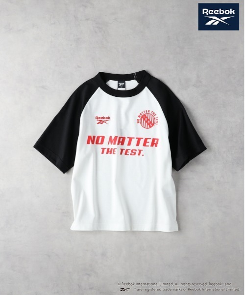 Right-on(ライトオン)の「Reebok(リーボック)【キッズ】ラグランTシャツ(Tシャツ/カットソー・キッズ・オレンジ/ホワイト/ブラック・140/150/160/130)」の5枚目の写真