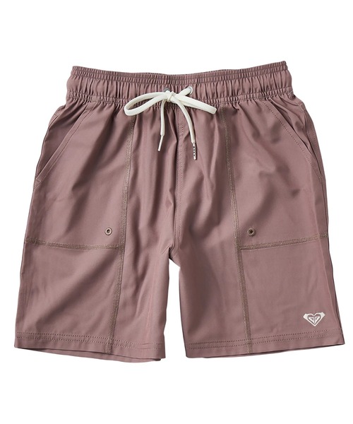 ROXY(ロキシー)の「MINI COASTLINE /ロキシーキッズストレッチウエストゴムボードショーツ(水着)(水着・キッズ・ホワイト/ベージュ/ブラック・110/120/130/140/150)」の3枚目の写真