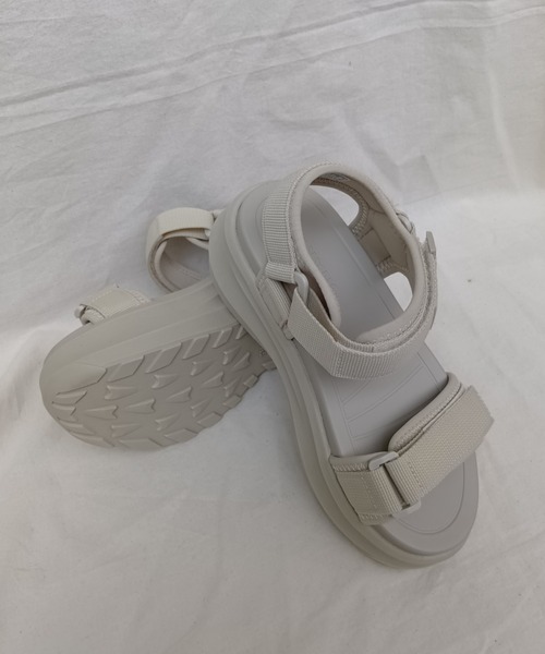SHAKA(シャカ)の「【SHAKA】シャカ NEO BUNGY S CHUNKY GES(ネオバンジーS チャンキー GES)SK-323(サンダル・レディース・ブラック/ダークベージュ/キナリ・5/6/7)」の5枚目の写真