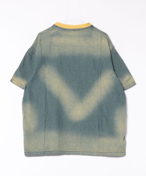 tシャツ Z)「BLINGLEADS」DENIM T-SHIRT/JNF24042 レディース メンズ Z)【BLINGLEADS】DENIM T-SHIRT/JNF24042（Tシャツ/カットソー