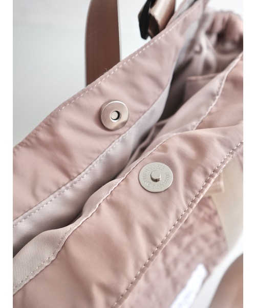 JUMELLE（ジュメロ）の「multi tote bag（ショルダーバッグ・レディース・グレー/ピンク/ベージュ・FREE）」の4枚目の写真