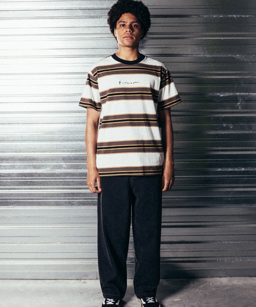 DIOR  HOMME ポロシャツ　半袖Tシャツ　ボーダーTシャツ 半袖Tシャツ メンズTシャツ ボーダー 大きいサイズ 夏 半袖