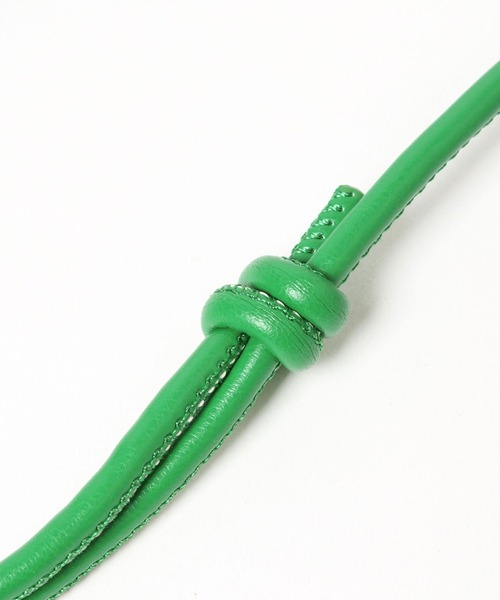 LEPSIM（レプシィム）の「編みハンドルフェイクレザーミニショルダー　494494（ショルダーバッグ・レディース・グリーン/ブラック/ガンメタ・ONE SIZE）」の22枚目の写真