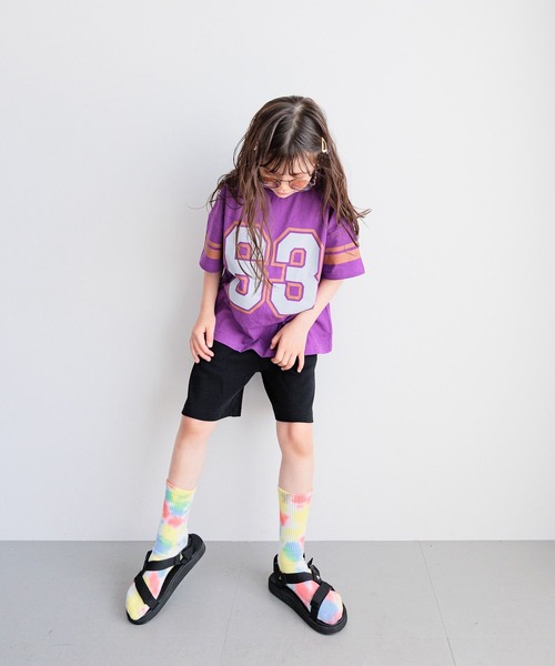 BAYFLOW（ベイフロー）の「プチプラ￥1540[通園・通学に♪]フライスハーフパンツ(KIDS)（その他パンツ・キッズ・グリーン/グレー/ブラック/ブルー・110cm/100cm/120cm/130cm/150cm/140cm）」の8枚目の写真