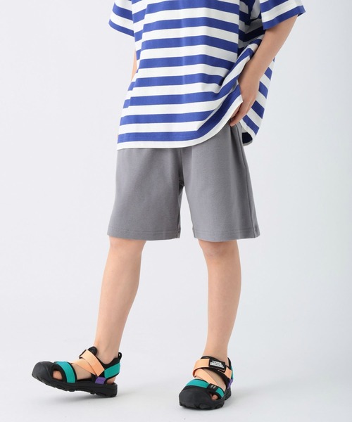 BAYFLOW（ベイフロー）の「プチプラ￥1540[通園・通学に♪]フライスハーフパンツ(KIDS)（その他パンツ・キッズ・グリーン/グレー/ブラック/ブルー・110cm/100cm/120cm/130cm/150cm/140cm）」の20枚目の写真