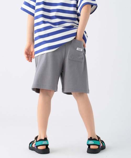 BAYFLOW（ベイフロー）の「プチプラ￥1540[通園・通学に♪]フライスハーフパンツ(KIDS)（その他パンツ・キッズ・グリーン/グレー/ブラック/ブルー・110cm/100cm/120cm/130cm/150cm/140cm）」の19枚目の写真