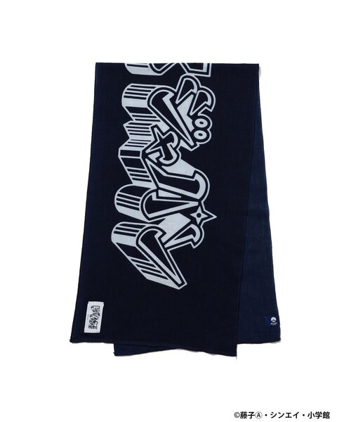 BEAMS JAPAN(ビームス ジャパン)の「▲【別注】CHAORAS / 忍者ビームスジャパンロゴ 手ぬぐい(バンダナ/スカーフ・レディース・インディゴブルー・ONE SIZE)」の2枚目の写真