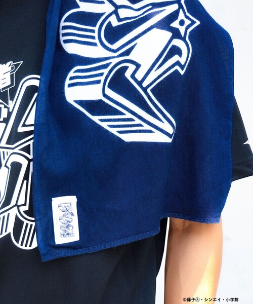 BEAMS JAPAN(ビームス ジャパン)の「▲【別注】CHAORAS / 忍者ビームスジャパンロゴ 手ぬぐい(バンダナ/スカーフ・レディース・インディゴブルー・ONE SIZE)」の11枚目の写真