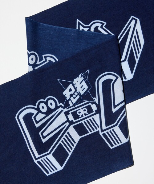BEAMS JAPAN(ビームス ジャパン)の「▲【別注】CHAORAS / 忍者ビームスジャパンロゴ 手ぬぐい(バンダナ/スカーフ・レディース・インディゴブルー・ONE SIZE)」の17枚目の写真