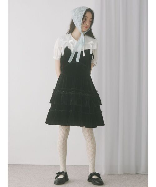 merry jenny（メリージェニー）の「リボンカラーブラウス（シャツ/ブラウス・レディース・オフホワイト/ピンク・FREE）」の22枚目の写真