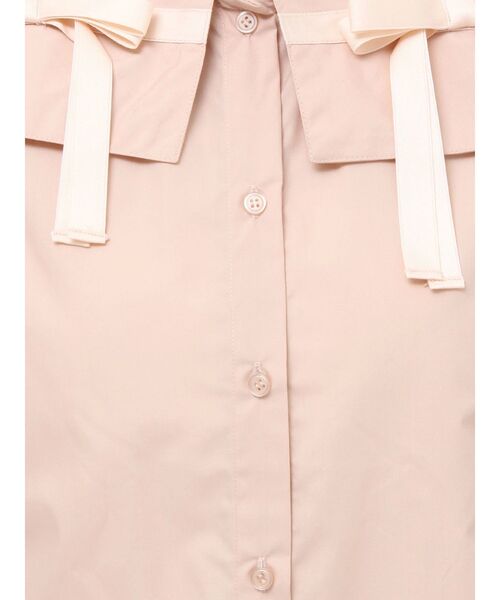 merry jenny（メリージェニー）の「リボンカラーブラウス（シャツ/ブラウス・レディース・オフホワイト/ピンク・FREE）」の13枚目の写真