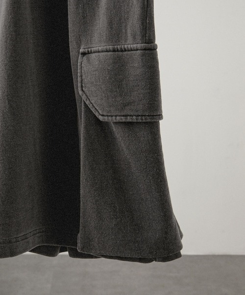 Alfred Alex(アルフレッドアレックス)の「【Alfred Alex】ヴィンテージ ピグメント加工 スウェットカーゴショートパンツ(その他パンツ・メンズ・チャコール/ダークブルー/ブラック・S/M/L)」の20枚目の写真