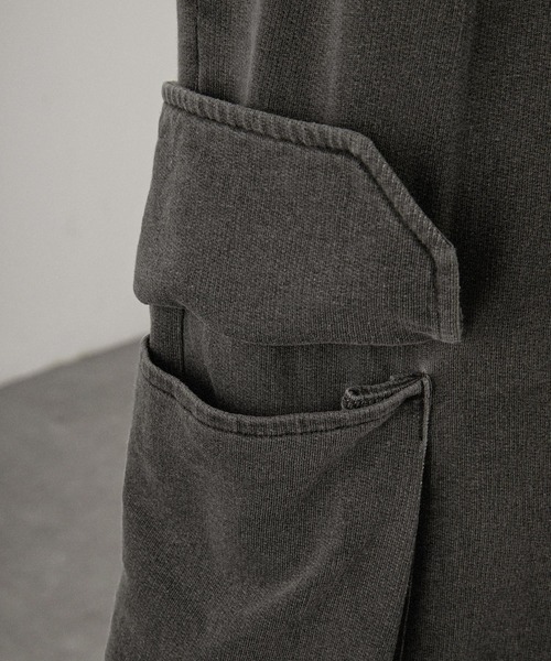 Alfred Alex(アルフレッドアレックス)の「【Alfred Alex】ヴィンテージ ピグメント加工 スウェットカーゴショートパンツ(その他パンツ・メンズ・チャコール/ダークブルー/ブラック・S/M/L)」の21枚目の写真