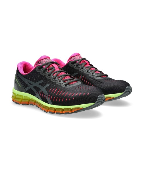 asics - アシックス　Asics Gel-Quantum360 5 26cm ASICS Womens Gel-Quantum 360 5 Logo Running Shoes Black 6.5