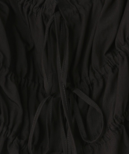 LOWRYS FARM（ローリーズファーム）の「シャーリングビスチェ　499909（キャミソール・レディース・オフホワイト/グリーン/ブラック・FREE）」の15枚目の写真