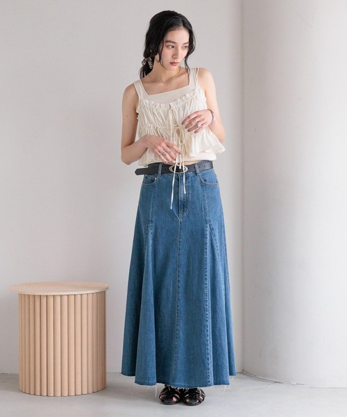 シャーリングビスチェ 499909（キャミソール）｜LOWRYS FARM